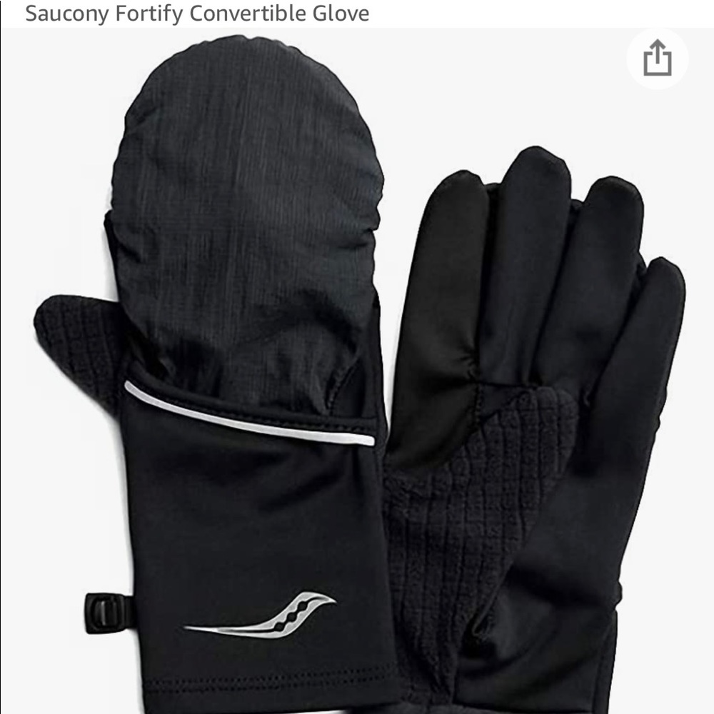Saucony Fortify Convertible Unisex Gloves